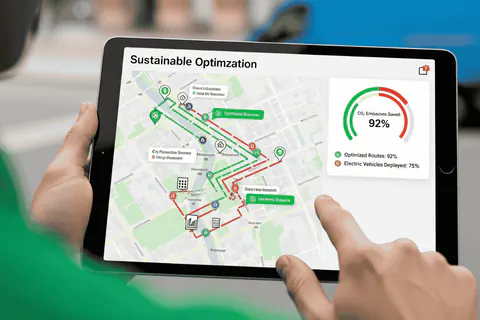 How Route Optimization Improves Sustainability